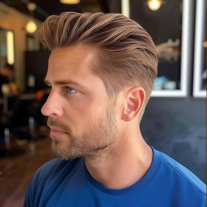 Prince salon Medium Length Haircut